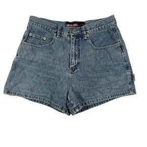 Vintage 90s Limited Jeans Carpenter Denim Shorts Womens 6 High Rise Blue Medium